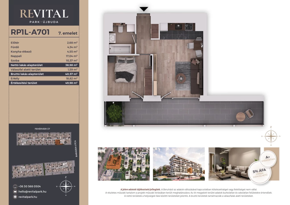 Eladó téglalakás, Budapest XI. kerület, Fehérvári út 120.