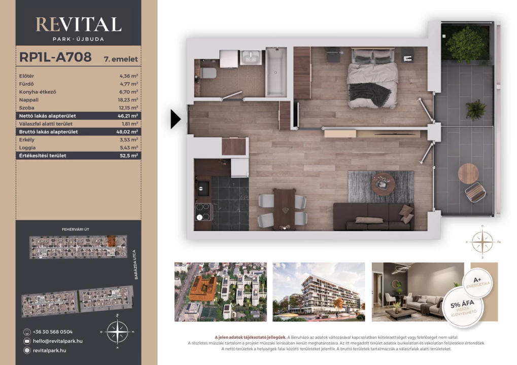 Eladó téglalakás, Budapest XI. kerület, Fehérvári út 120.