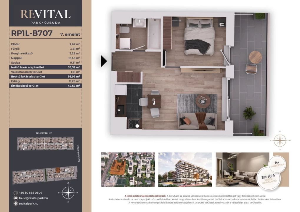 Eladó téglalakás, Budapest XI. kerület, Fehérvári út 120.