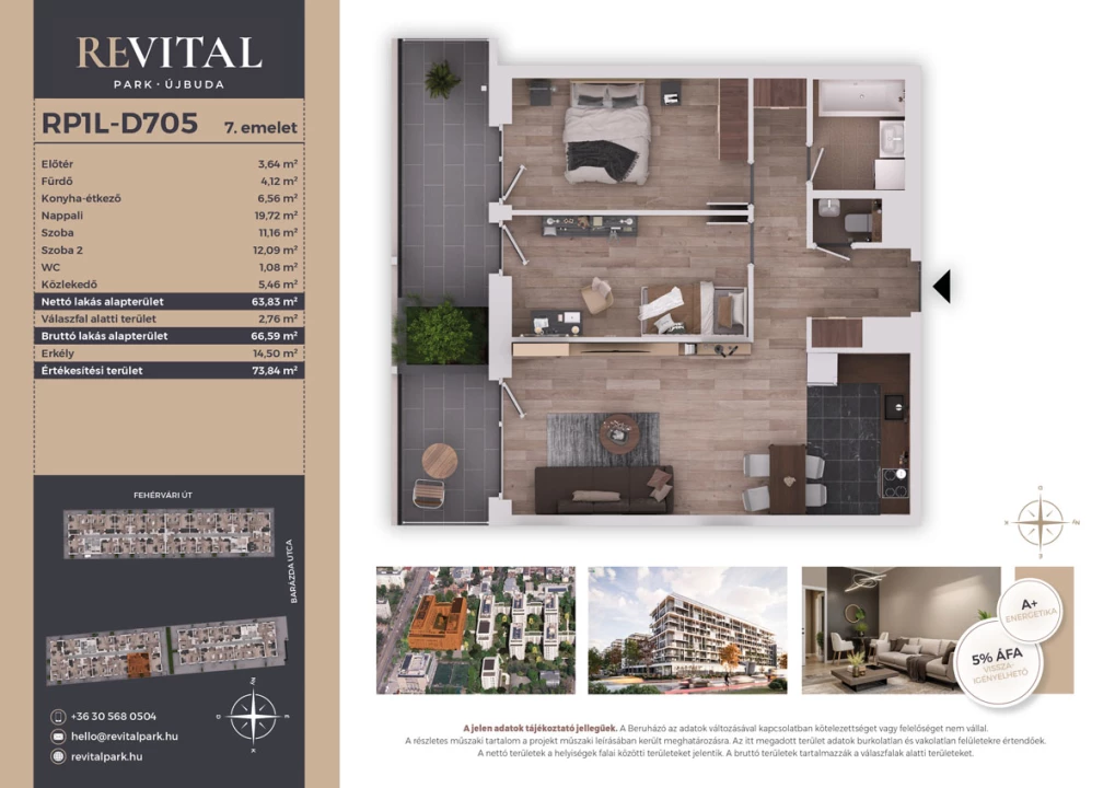 Eladó téglalakás, Budapest XI. kerület, Fehérvári út 120.