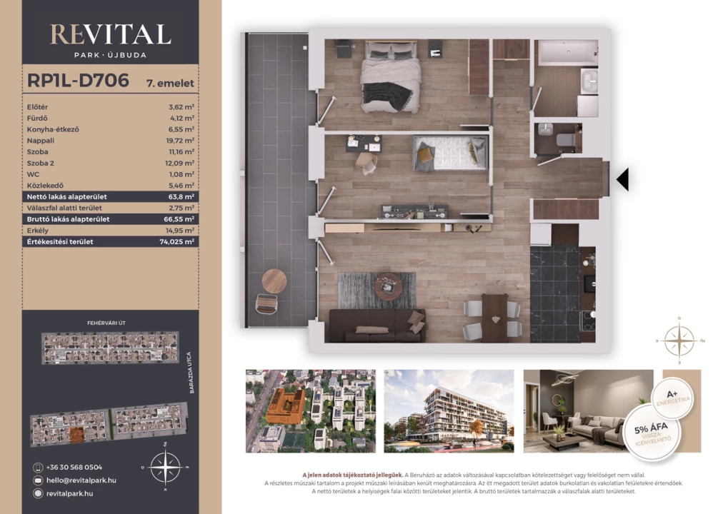 Eladó téglalakás, Budapest XI. kerület, Fehérvári út 120.