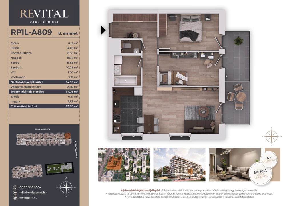 Eladó téglalakás, Budapest XI. kerület, Fehérvári út 120.