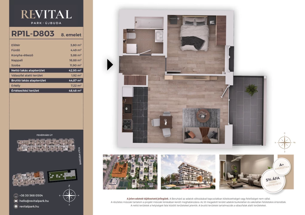 Eladó téglalakás, Budapest XI. kerület, Fehérvári út 120.