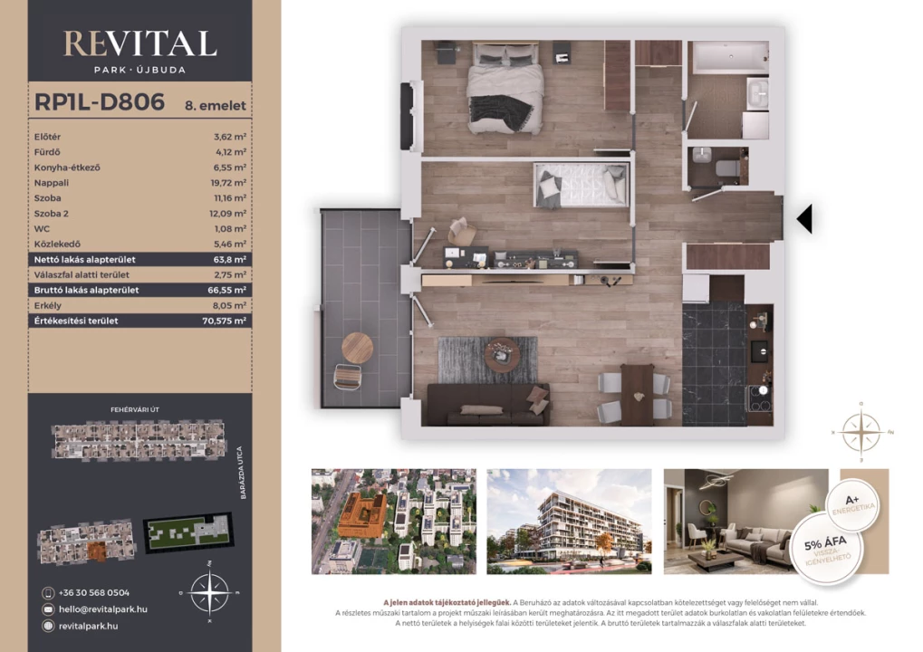 Eladó téglalakás, Budapest XI. kerület, Fehérvári út 120.