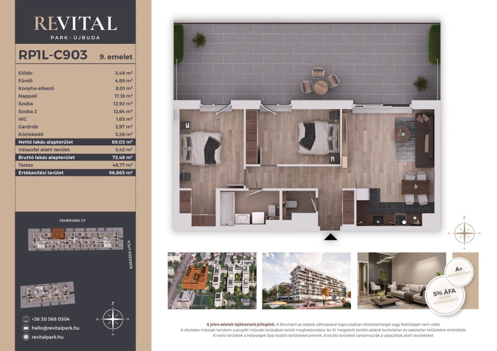 Eladó téglalakás, Budapest XI. kerület, Fehérvári út 120.