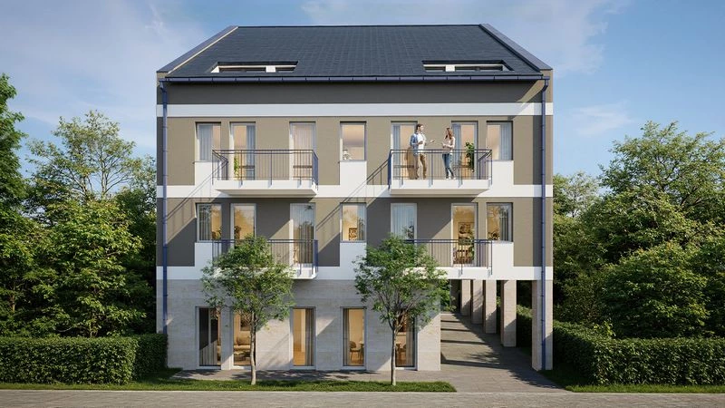 For sale brick flat, Érd