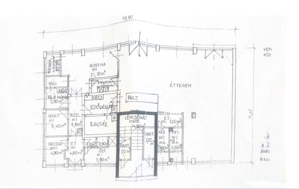 Eladó 160 m2 üzlethelyiség, Kecskemét