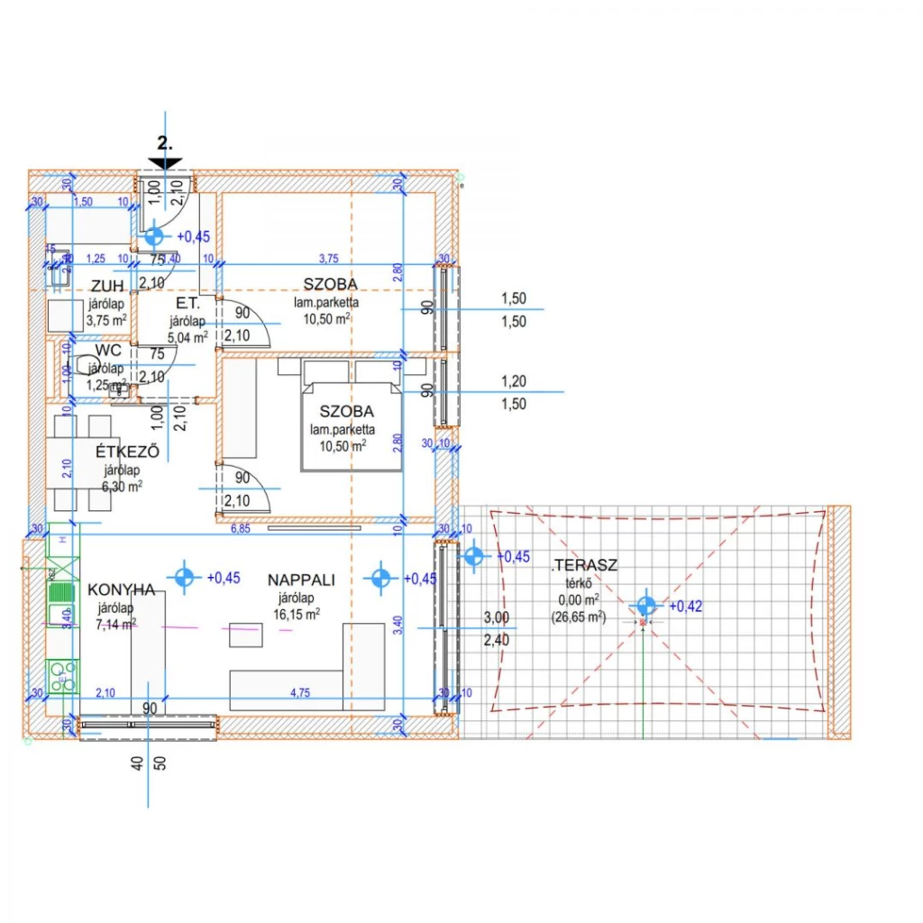 For sale brick flat, Debrecen, Hatvan utcai kert