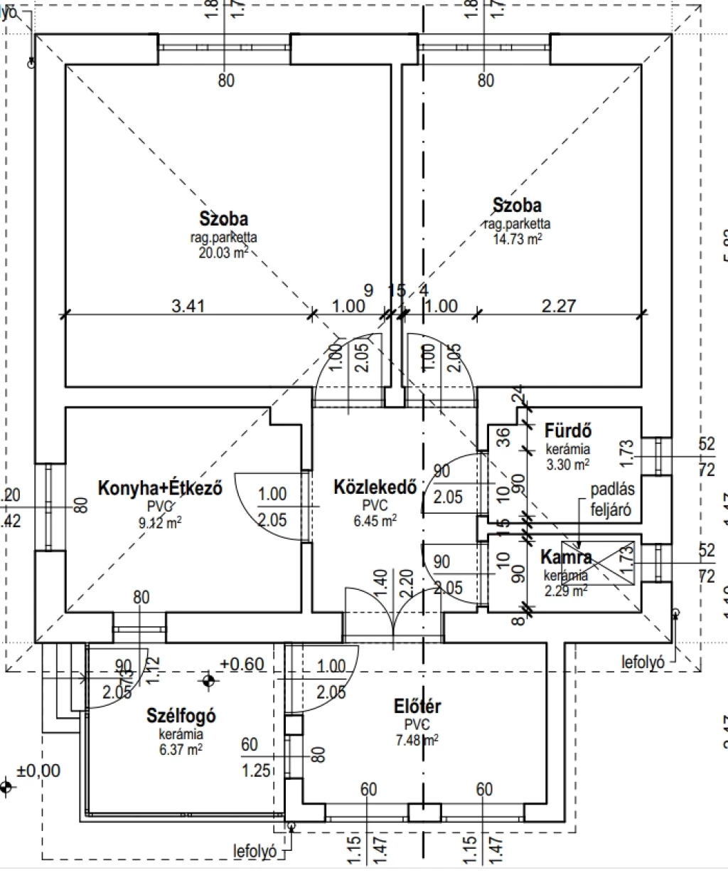 Eladó 70 m2 családi ház, Debrecen