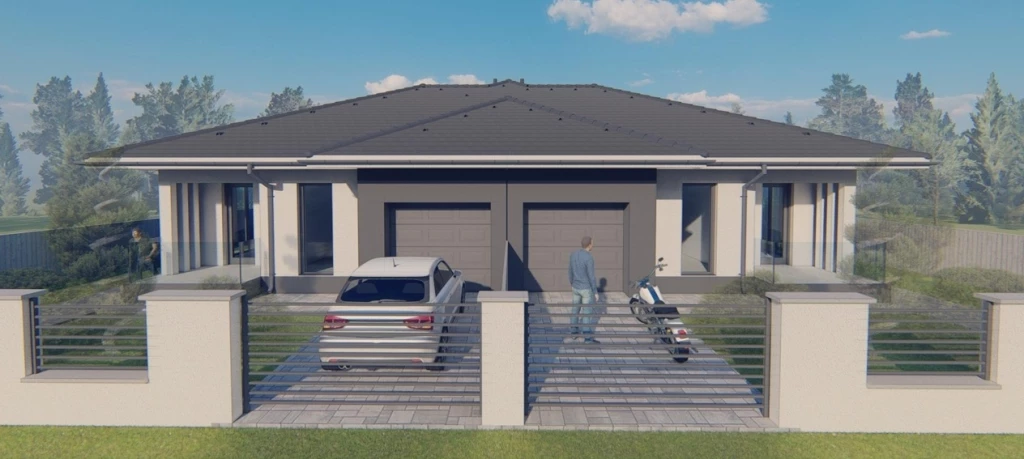 Eladó 137 m2 ikerház, Hajdúsámson