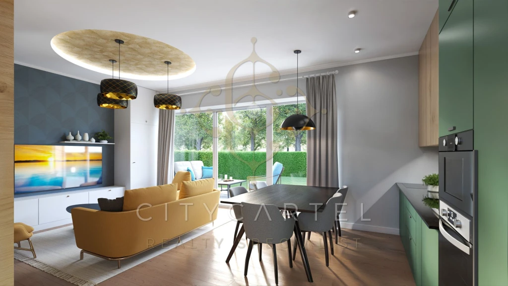 Berendezett luxus földszinti lakás Siófok-Sóstón