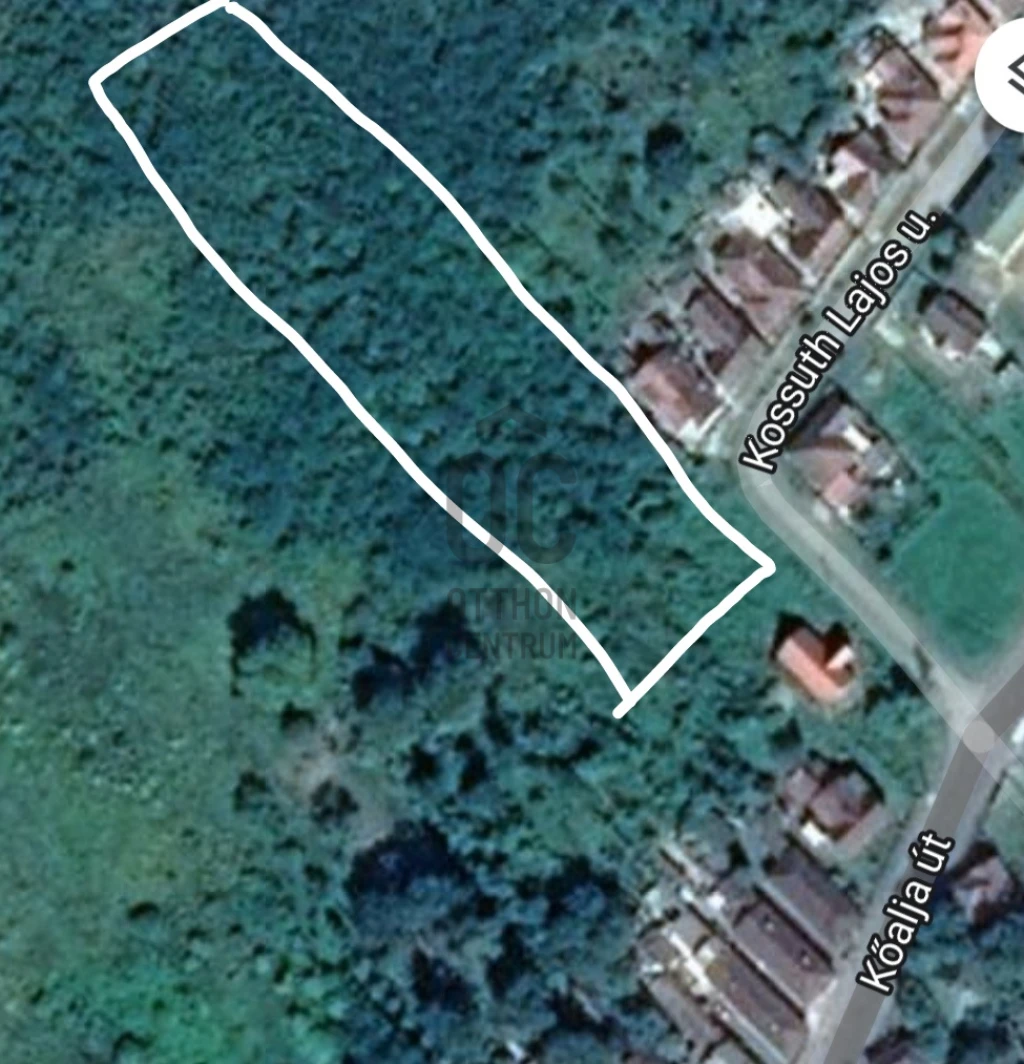 Eladó építési telek, Ózd, Tábla