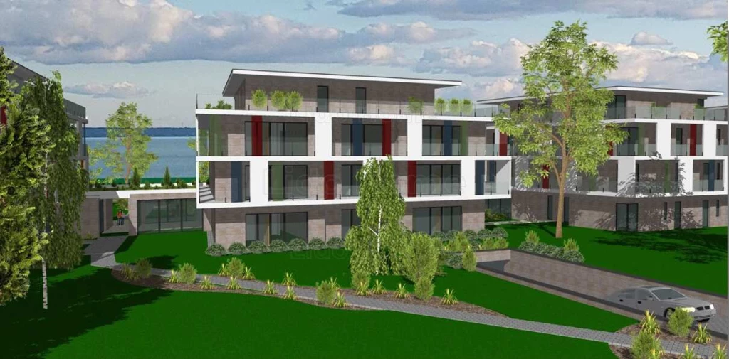 ELADÓ ÚJ ÉPÍTÉSŰ APARTMANOK BALATONALMÁDIBAN KÖZVETLENÜL A STRAND MELLETT