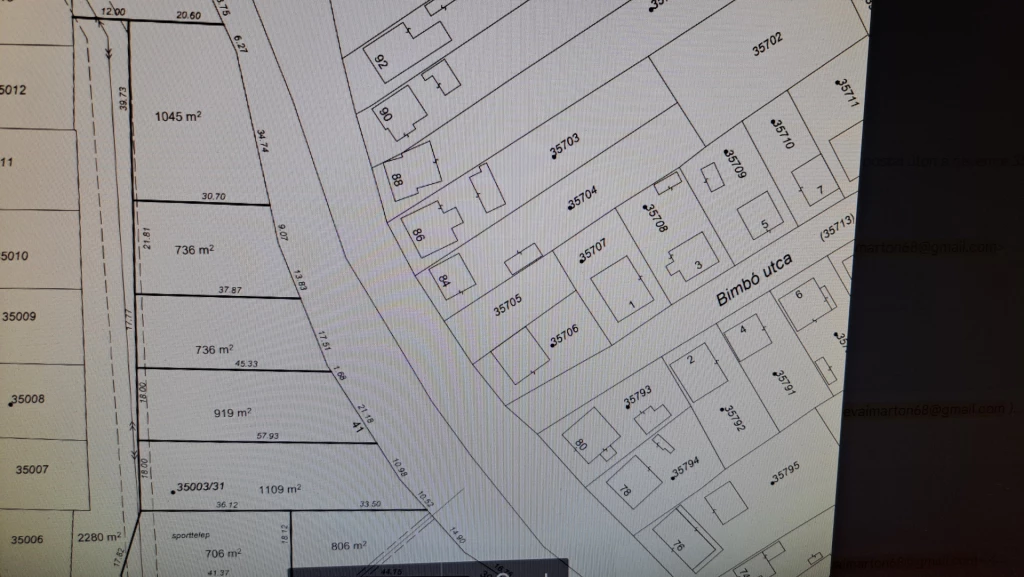 For sale building plot, Miskolc, Pereces