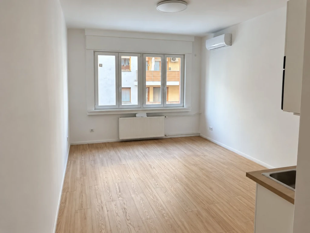 FRISSEN FELÚJÍTOTT, KLÍMÁS GARZON ÚJLIPÓTVÁROSBAN – 199.000 FT/HÓ!   XIII. kerület, Hollán Ernő utca 29 m² | 1 szoba | 2. emelet, lift van  Azonnal költözhető!