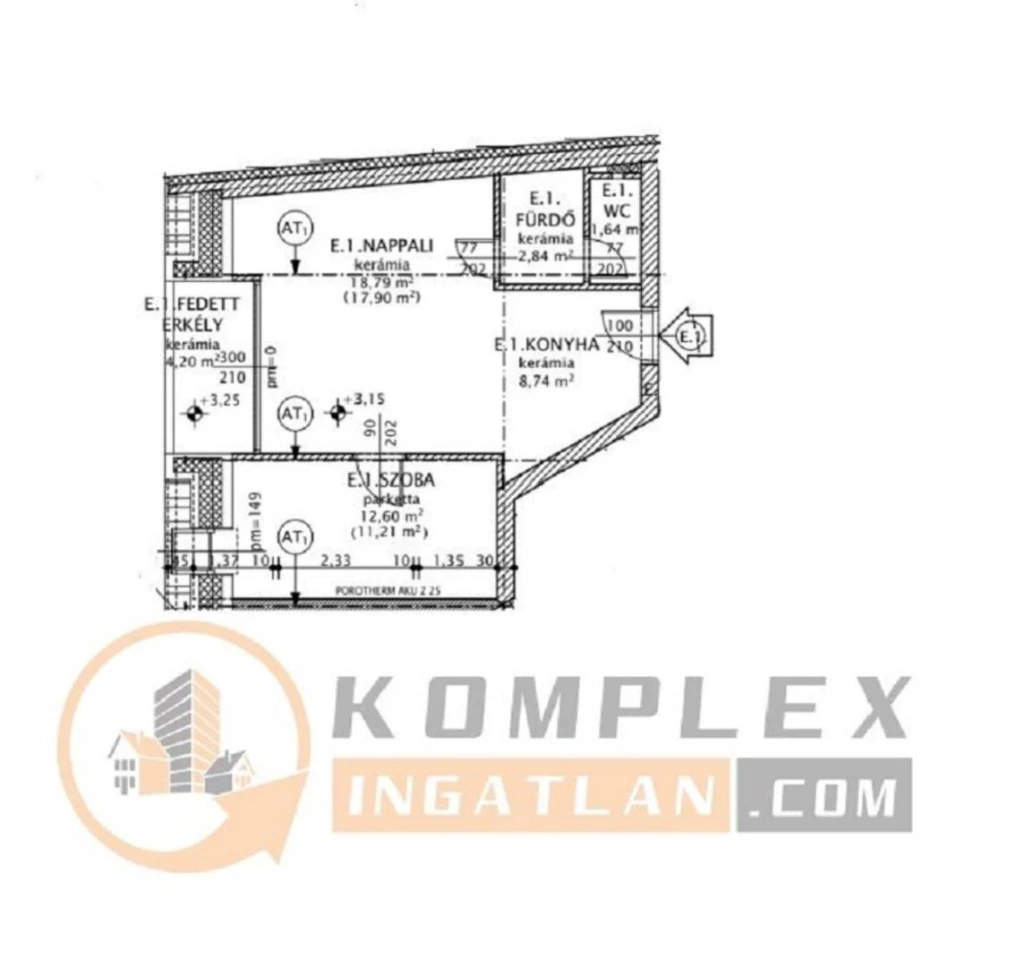 Eladó Társasházi lakás, Jánossomorja, Mosonszentjános, 42nm, 40875000 Ft