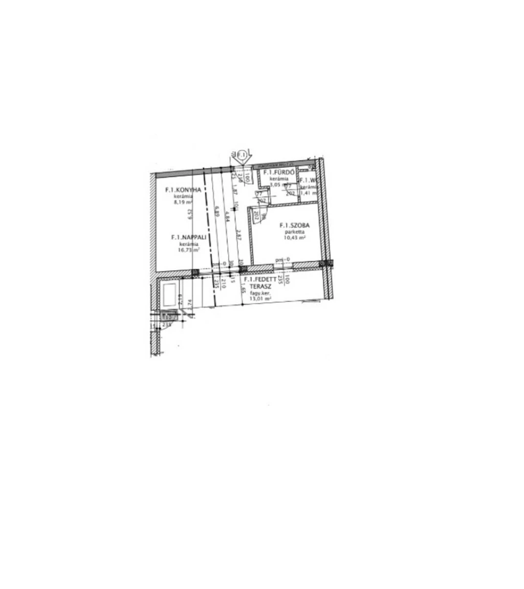 Eladó Társasházi lakás, Jánossomorja, 39nm, 42609800 Ft