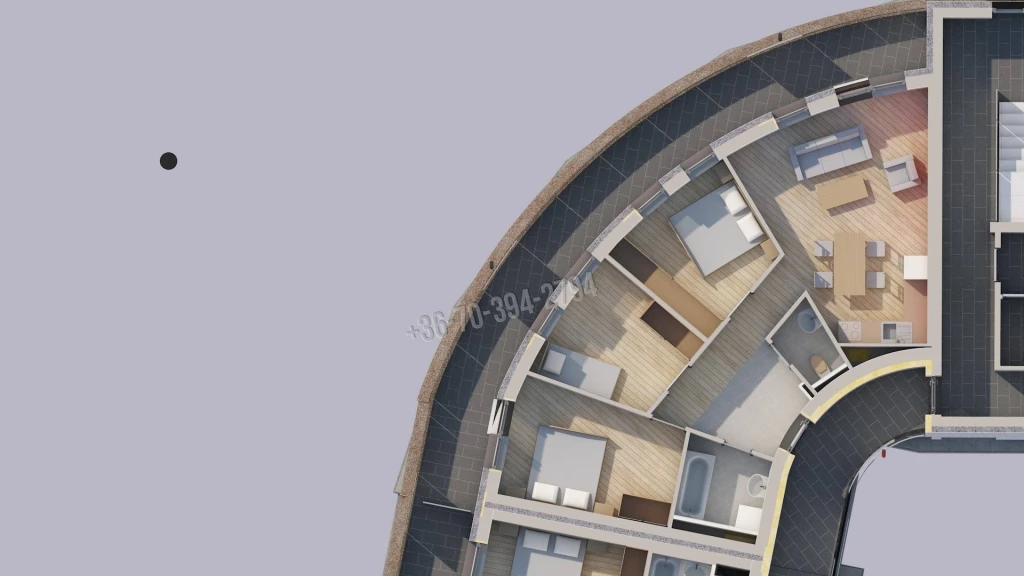 Eladó Társasházi lakás, Oroszlány,  Nincs megadva, 72nm, 67900000 Ft