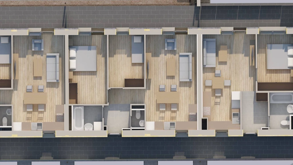 Eladó Társasházi lakás, Oroszlány,  Nincs megadva, 57nm, 58900000 Ft