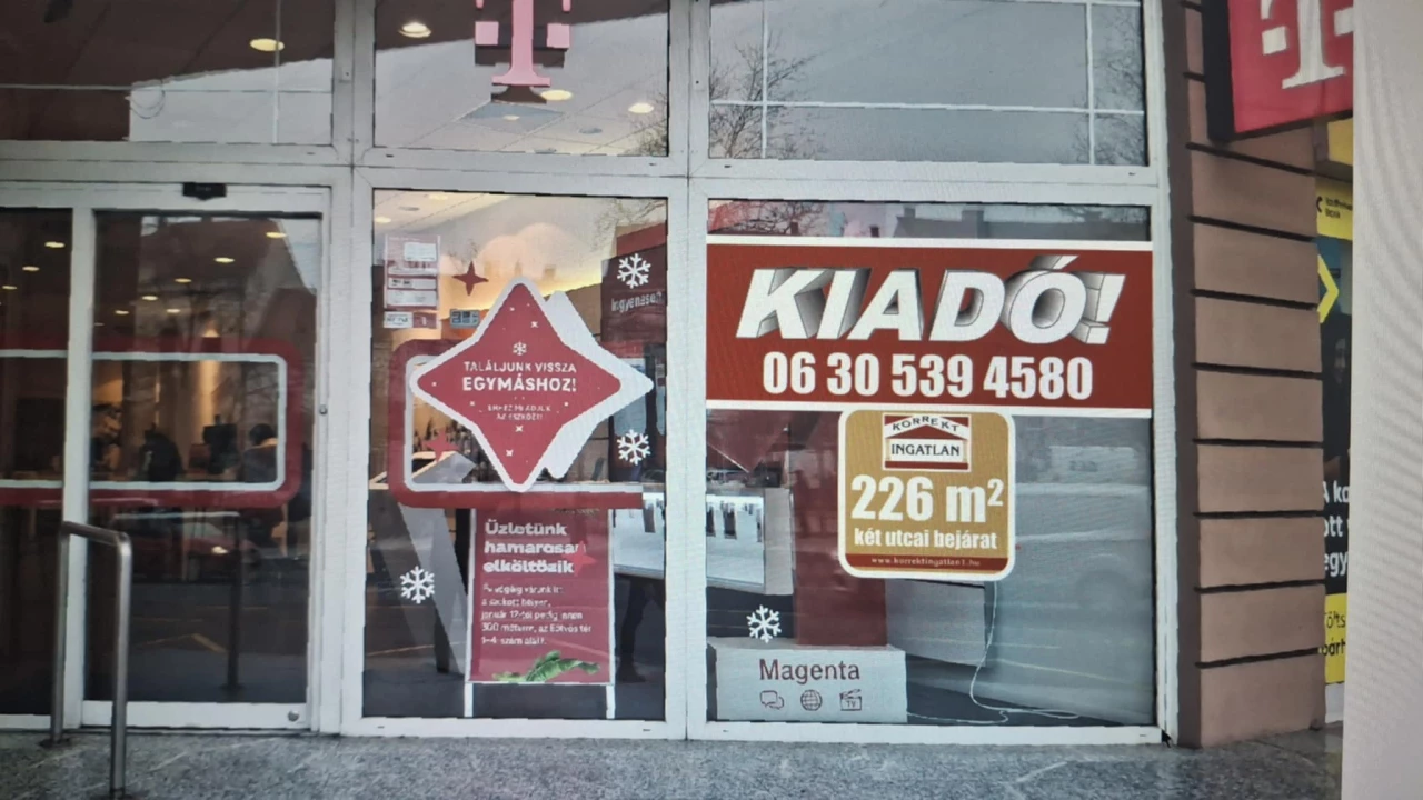 Kiadó üzlet, Nagykanizsa