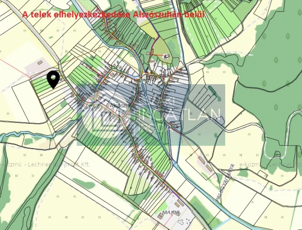 Eladó Telek, Alsószuha Szabadság út 4.800.000 Ft