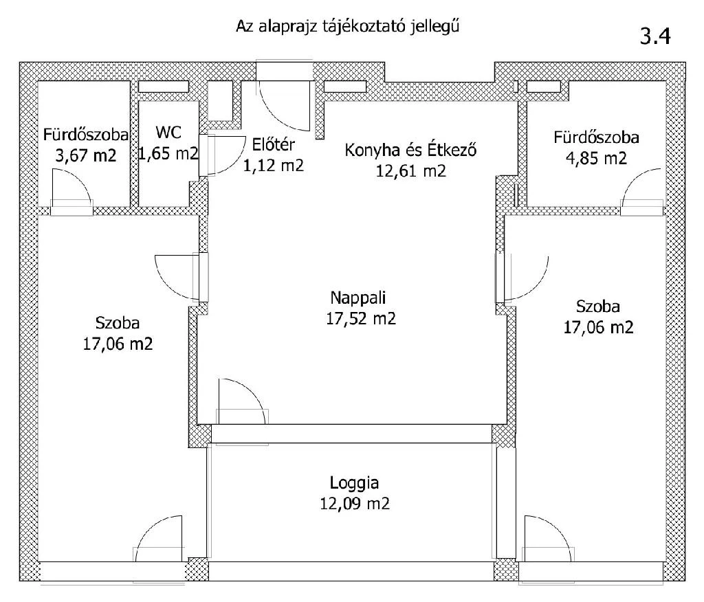 For sale brick flat, Keszthely, Helikon liget