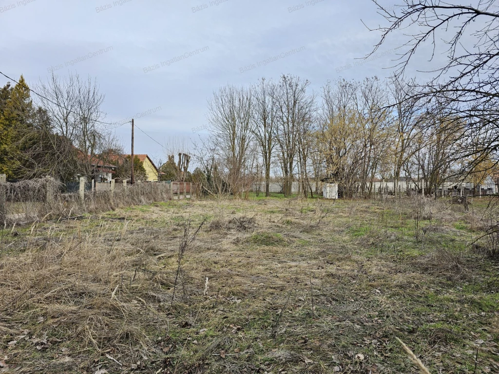 Kiskunhalason 800 m2-es telek eladó