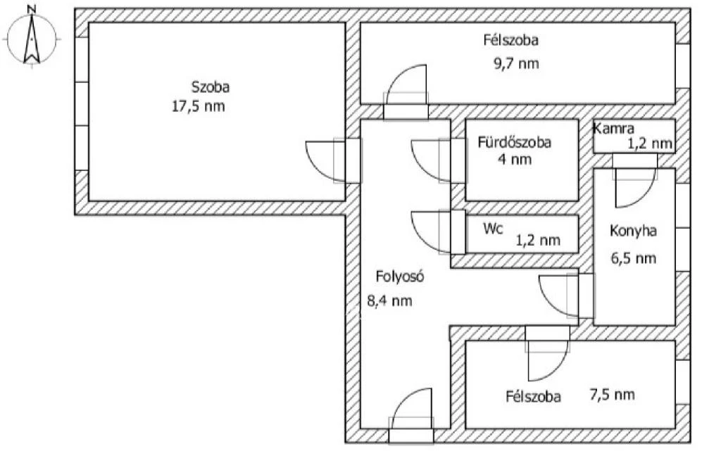 For sale panel flat, Szentes