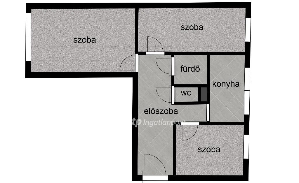 For sale panel flat, Mezőhegyes