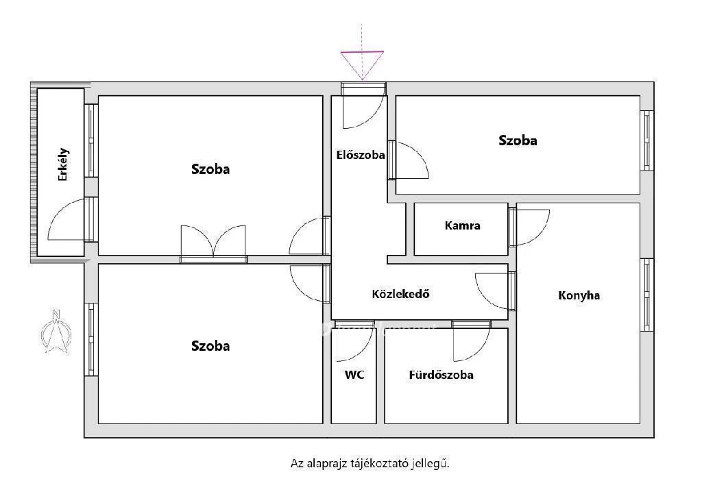 For sale brick flat, Kiskunfélegyháza