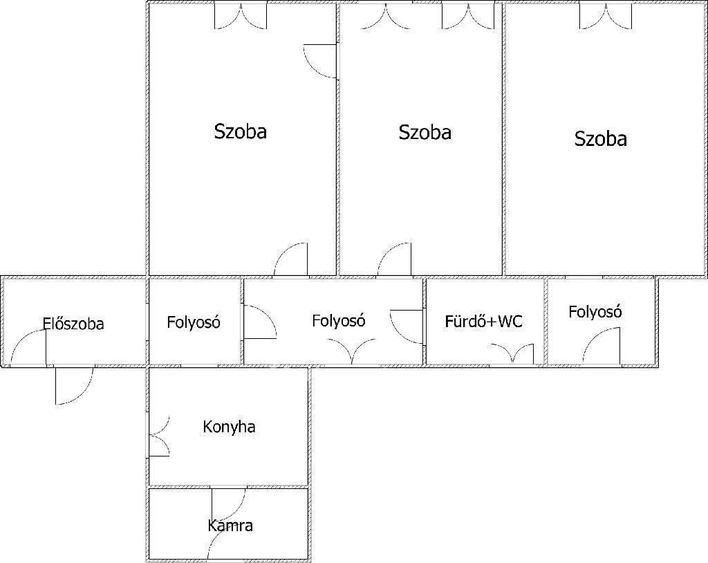 For sale brick flat, Mezőhegyes