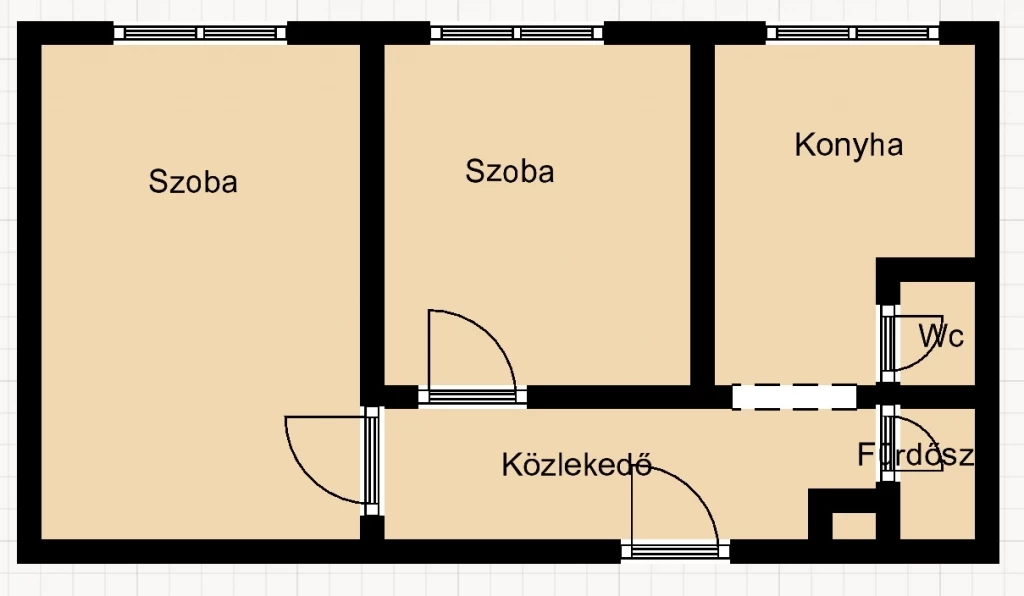 Világos, keleti fekvésű 48 m²-es bútorozatlan lakás Kelenföld szívében – kiváló közlekedéssel, alacsony rezsivel
