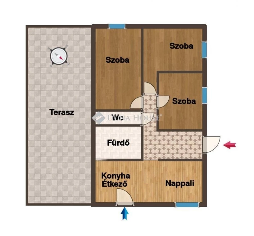 Eladó lakás, Teskánd