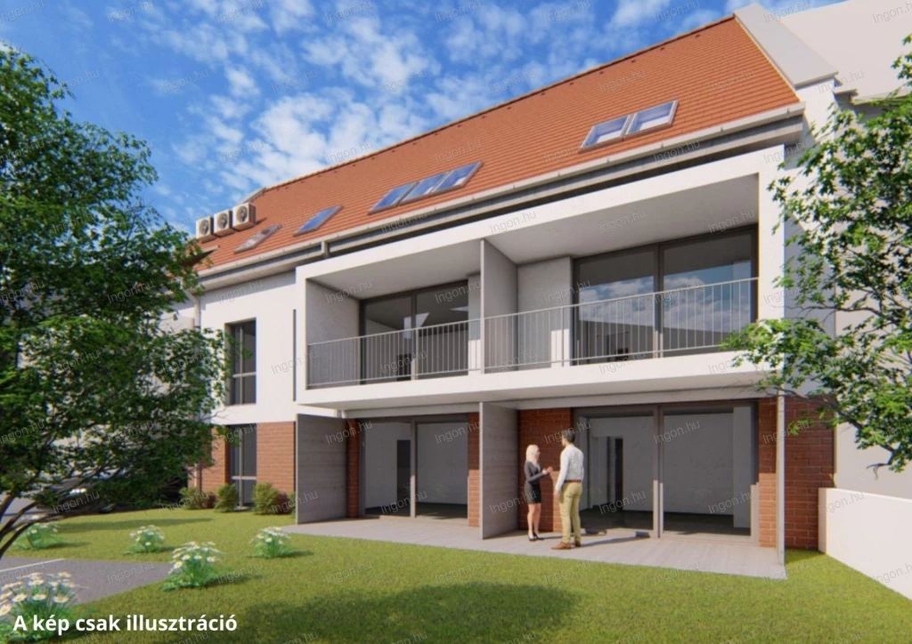 Győr legújabb társasházában új építésű, energiatakarékos, fiatalos, modern otthonok