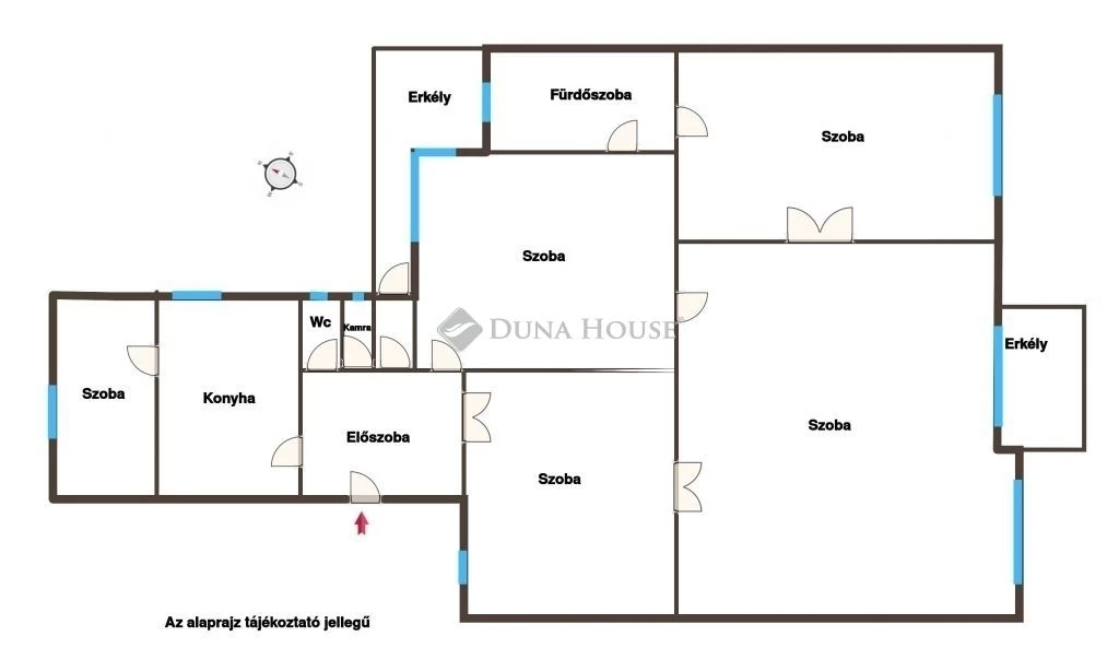 For sale brick flat, Győr