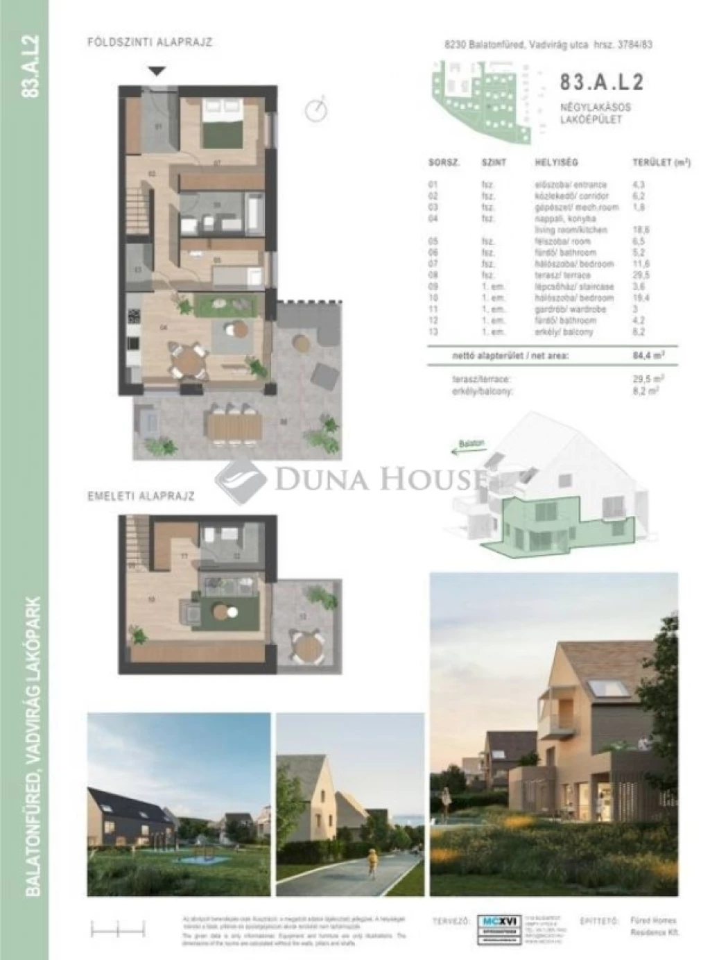 Eladó lakás, Balatonfüred