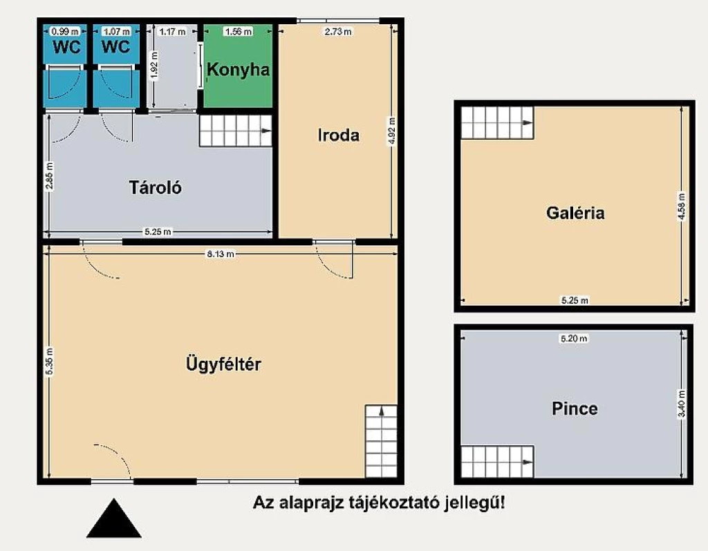 For rent store, Budapest VIII. kerület, Népszínház negyed