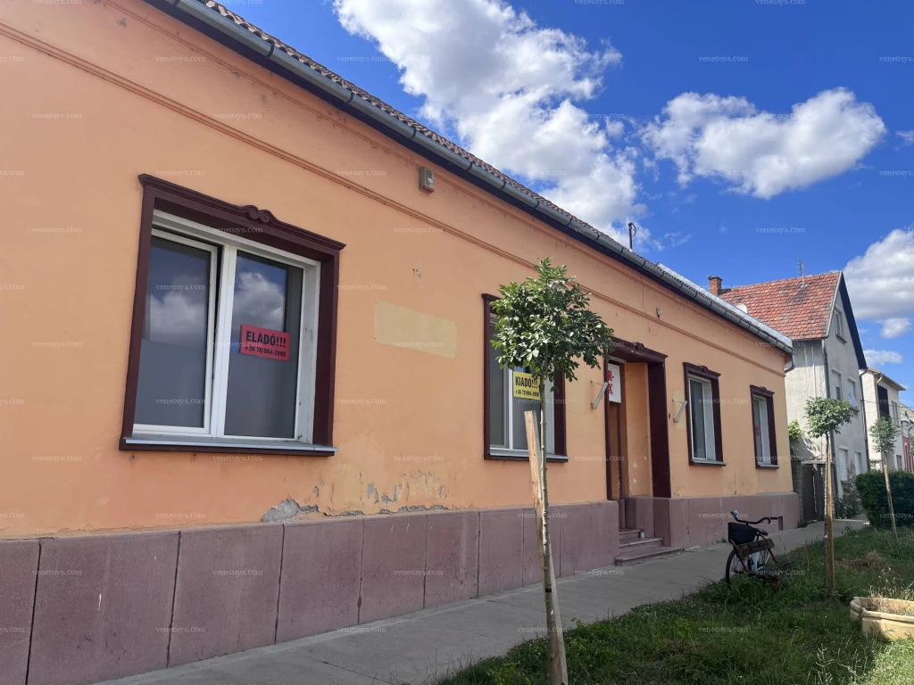 Bácsbokodon két részes üzleti ingatlan eladó.