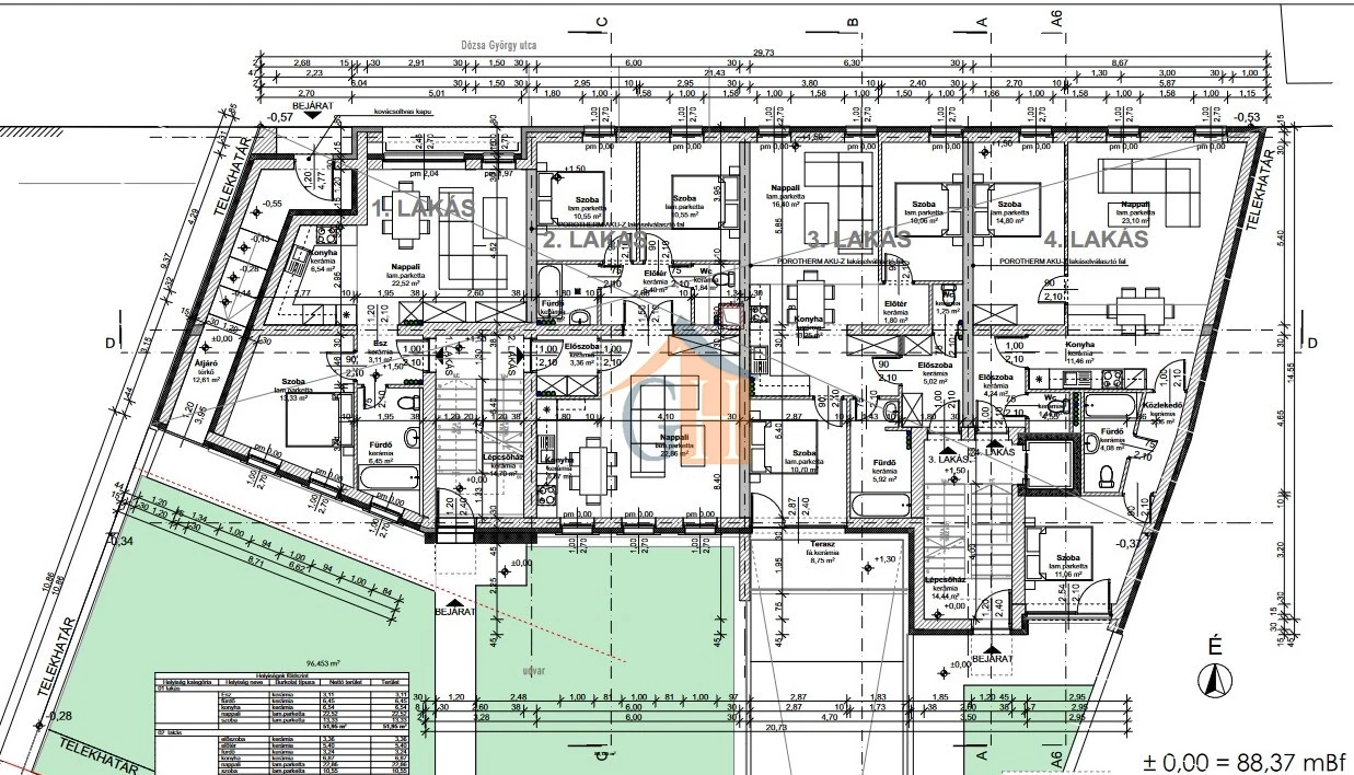 For sale brick flat, Gyula