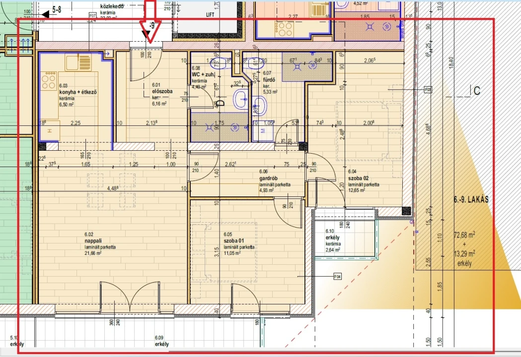 Eladó téglalakás, Szeged