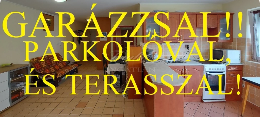 GARÁZZSAL ÉS PARKOLÓVAL, NAGY TERASSZAL, SAJÁT HASZNÁLATÚ KERTRÉSSZEL, 3 HÁLÓSZOBÁVAL, KEDVEZŐ REZSIVEL, KITŰNŐ INFRASTRUKTÚRÁVAL ÉS MEGKÖZELÍTHETŐSÉGGEL RENDELKEZŐ LAKÁST AJÁNLOK FIGYELMÉBE!