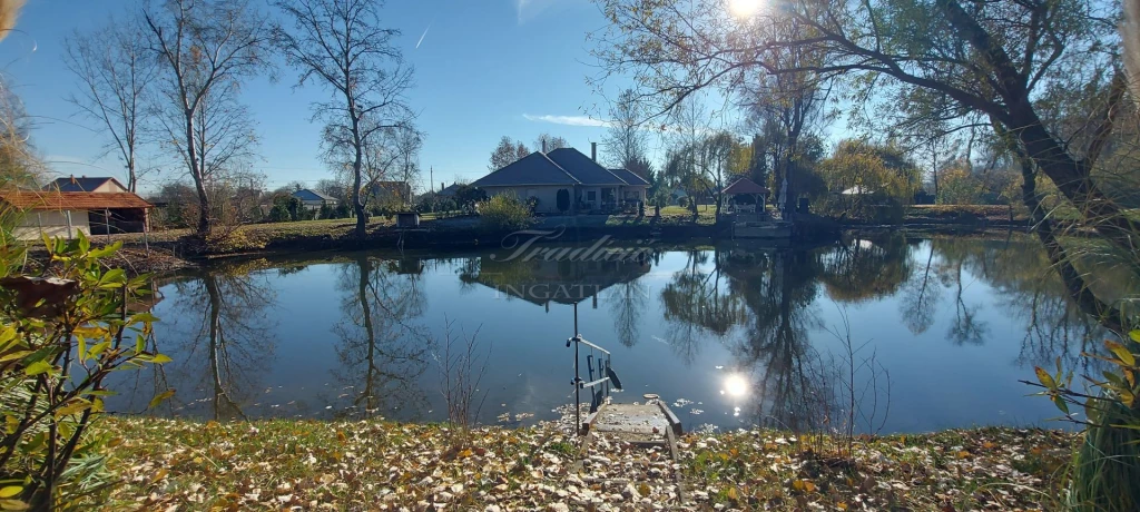 PRIVÁT TÓPARTI BIRTOK – EGYEDI ÉRTÉK, KIVÉTELES HANGULAT.. DUPLA GARÁZZSAL ÉS BEÁLLÓKKAL, KÜLÖN SZABADIDŐS ÉPÜLETTEL, PANORÁMÁS NAGY TERASSZAL...