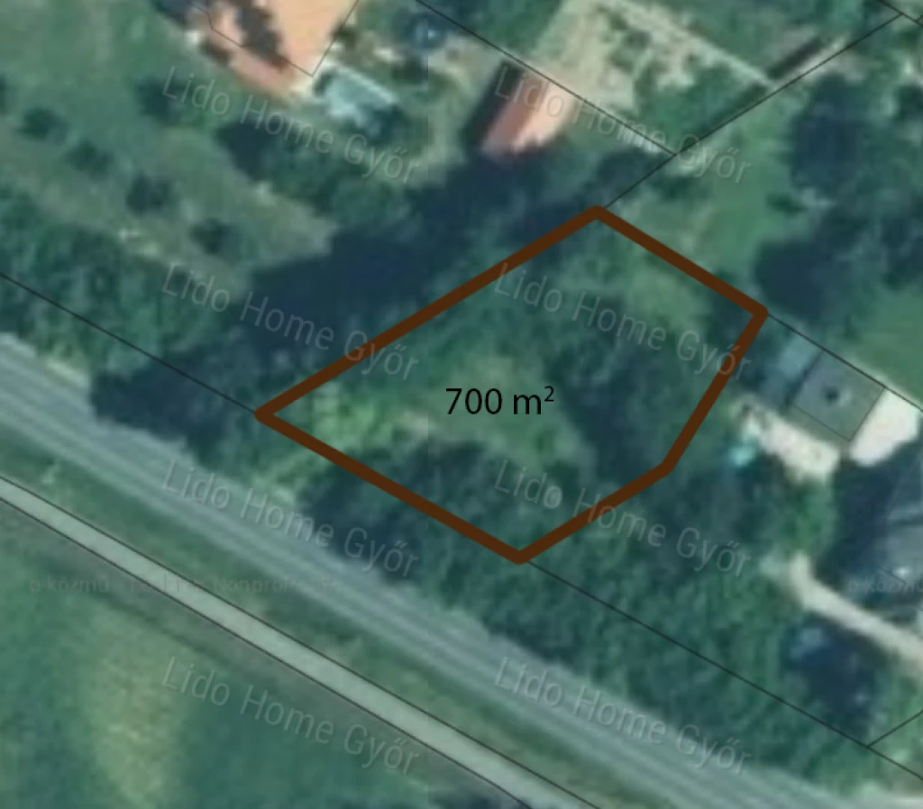 For sale building plot, Győrladamér