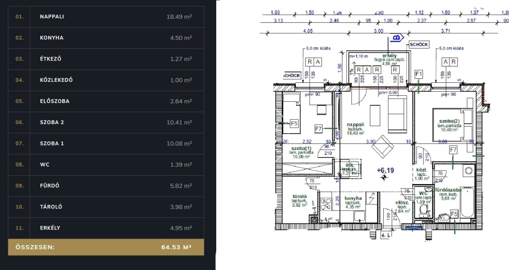 Eladó Lakás, Szeged 87.000.000 Ft