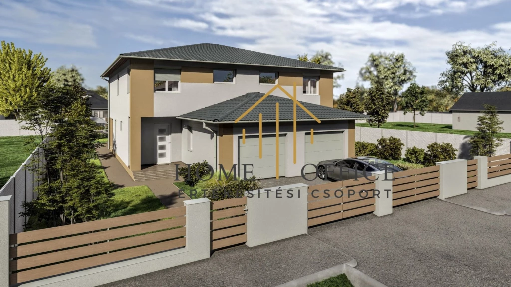 Vecsésen új építésű ikerházfél eladó!