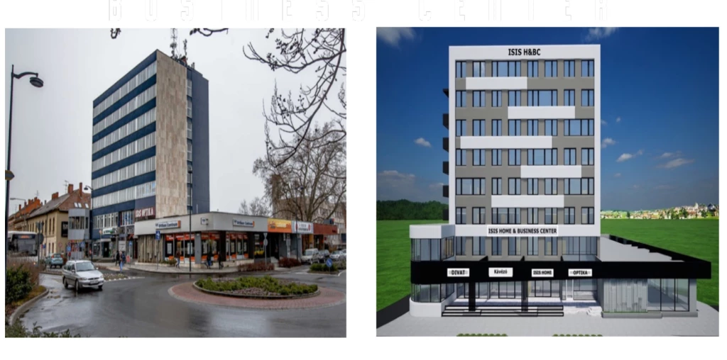 Szombathely belvárosában az ISIS házban exkluzív 25 m2-s Iseum panorámás lakás eladó!