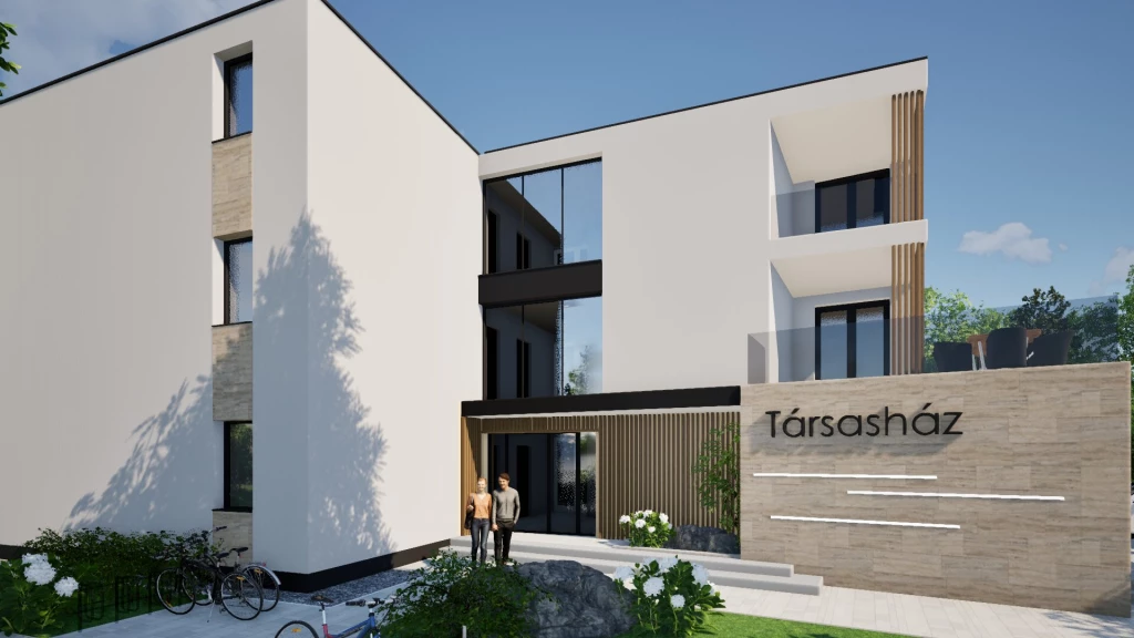 Kőszegszerdahelyen új építésű lakások terasszal eladók.