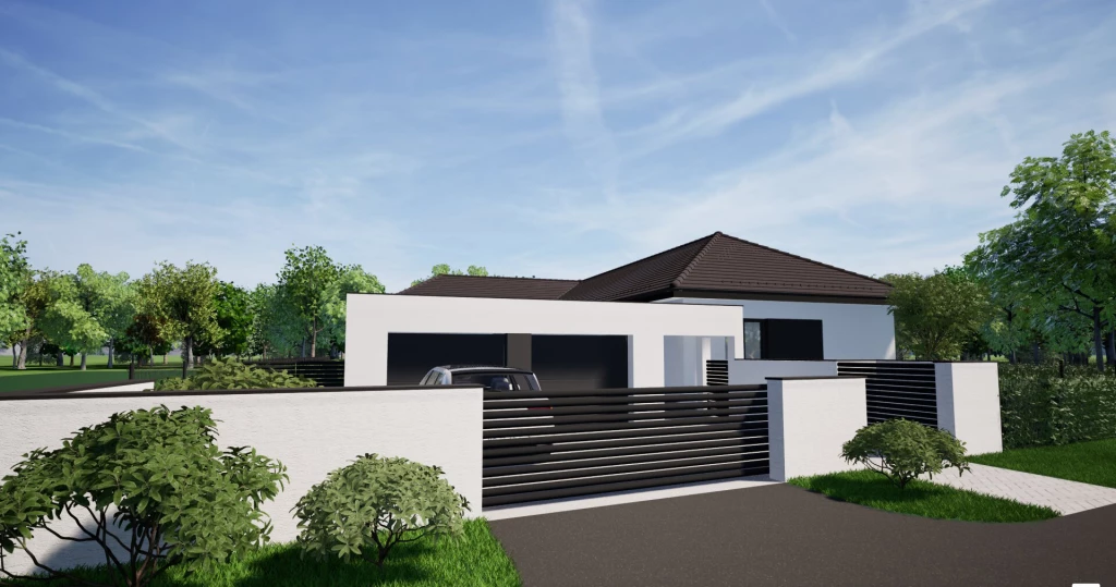 Szombathelyen az Oladi platón új építésű, 2026. tavasszal átvehető 94 m2-es családi ház eladó!