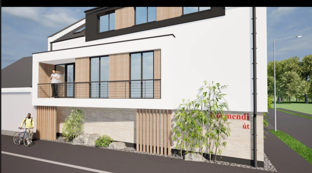 Szombathely belvárosában 42 m2-es  ÚJ építésű lakás garázzsal együtt eladó.