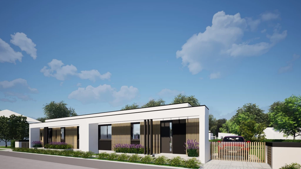 Új építésű iker családi ház egyik fele még eladó!